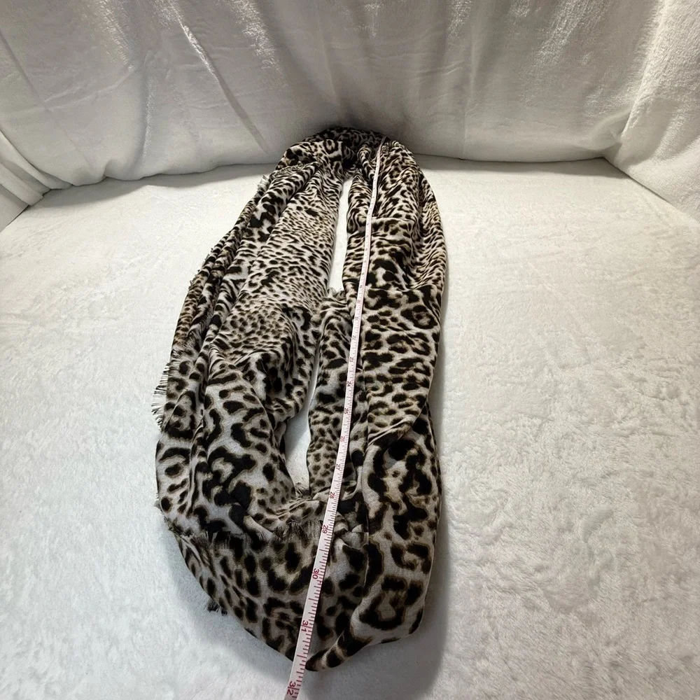 Maurices Leopard Print Infinity Scarf